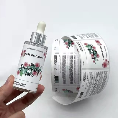 Sanitizer εκτύπωσης ετικετών προσωπικής φροντίδας καλλυντική κόλλα αυτοκόλλητων ετικεττών μπουκαλιών υπαίθρια