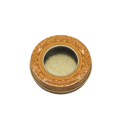 4 Oz 8 Oz βάζα 70x20mm εμπορευματοκιβωτίων κεριών κασσίτερου μετάλλων στρογγυλά