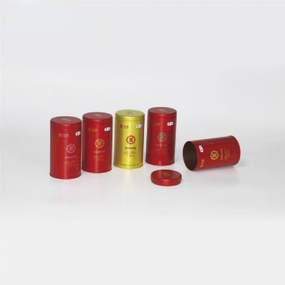 Ο Stackable μικρός κενός στρογγυλός καφές εμπορευματοκιβωτίων κασσίτερου τσαγιού μπορεί αποθήκευση